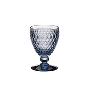 White wine goblet blue