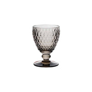 White wine goblet smoke