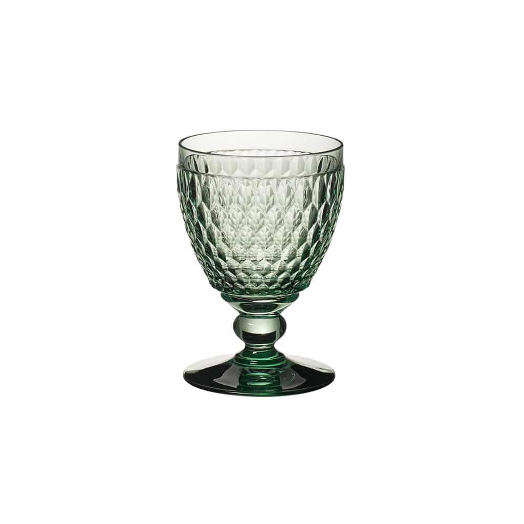 Water goblet green