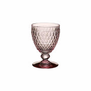 Boston col. water goblet rose
