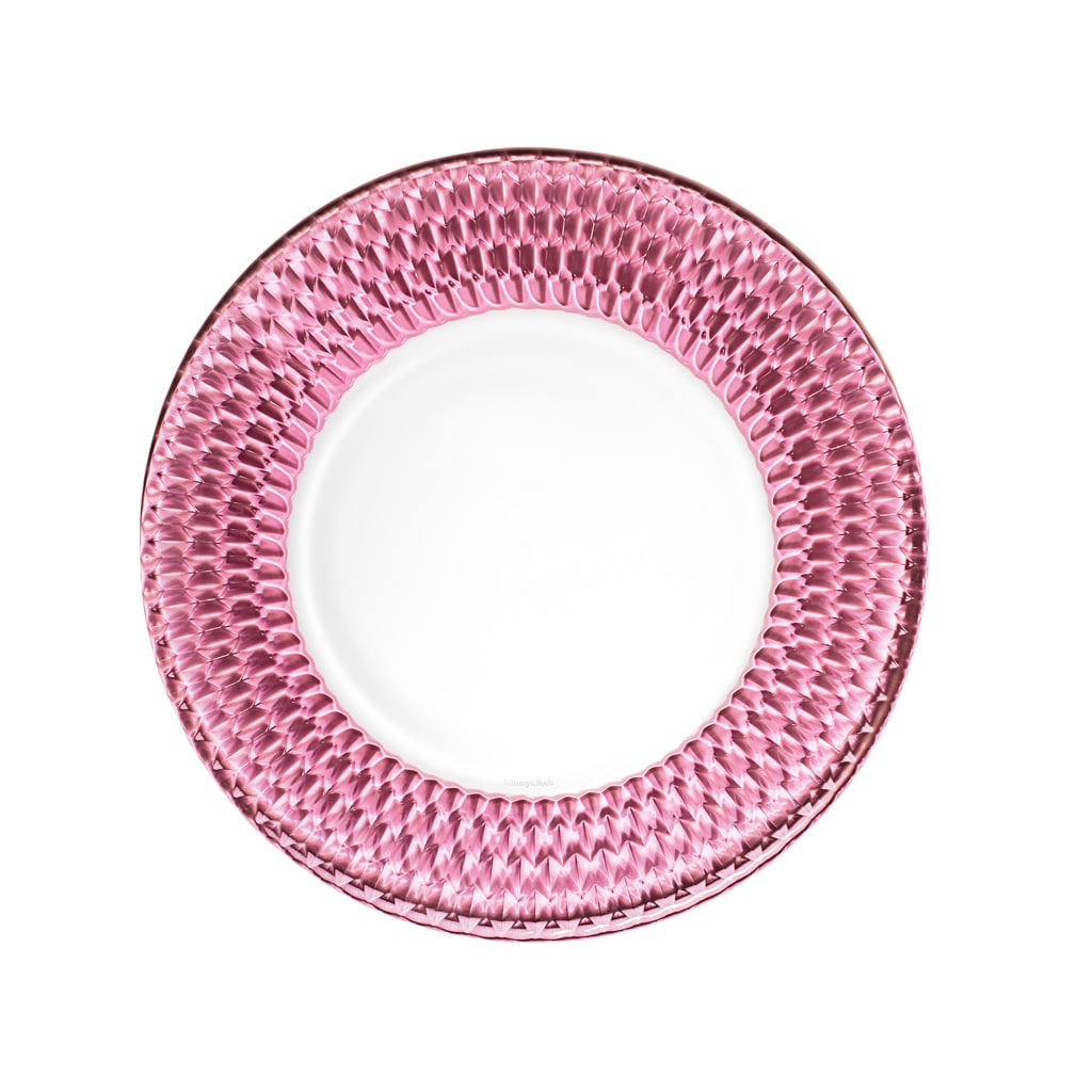 Boston col. Buffet plate rose