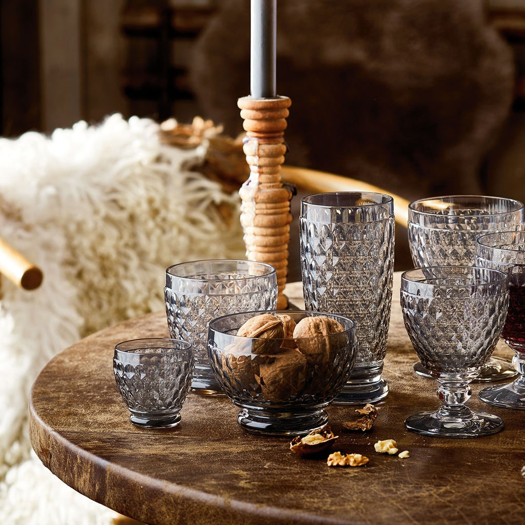 White wine goblet smoke