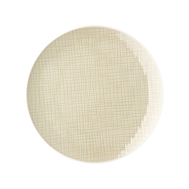 Rosenthal Mesh Colours Cream Plate â€“ 21 cm Luxury Flat Porcelain