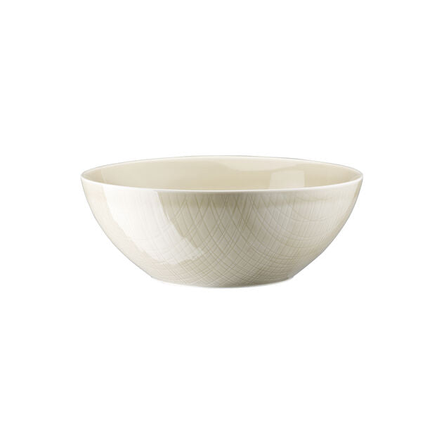 Rosenthal Mesh Colours Cream Bowl â€“ 24 cm Luxury Round Porcelain