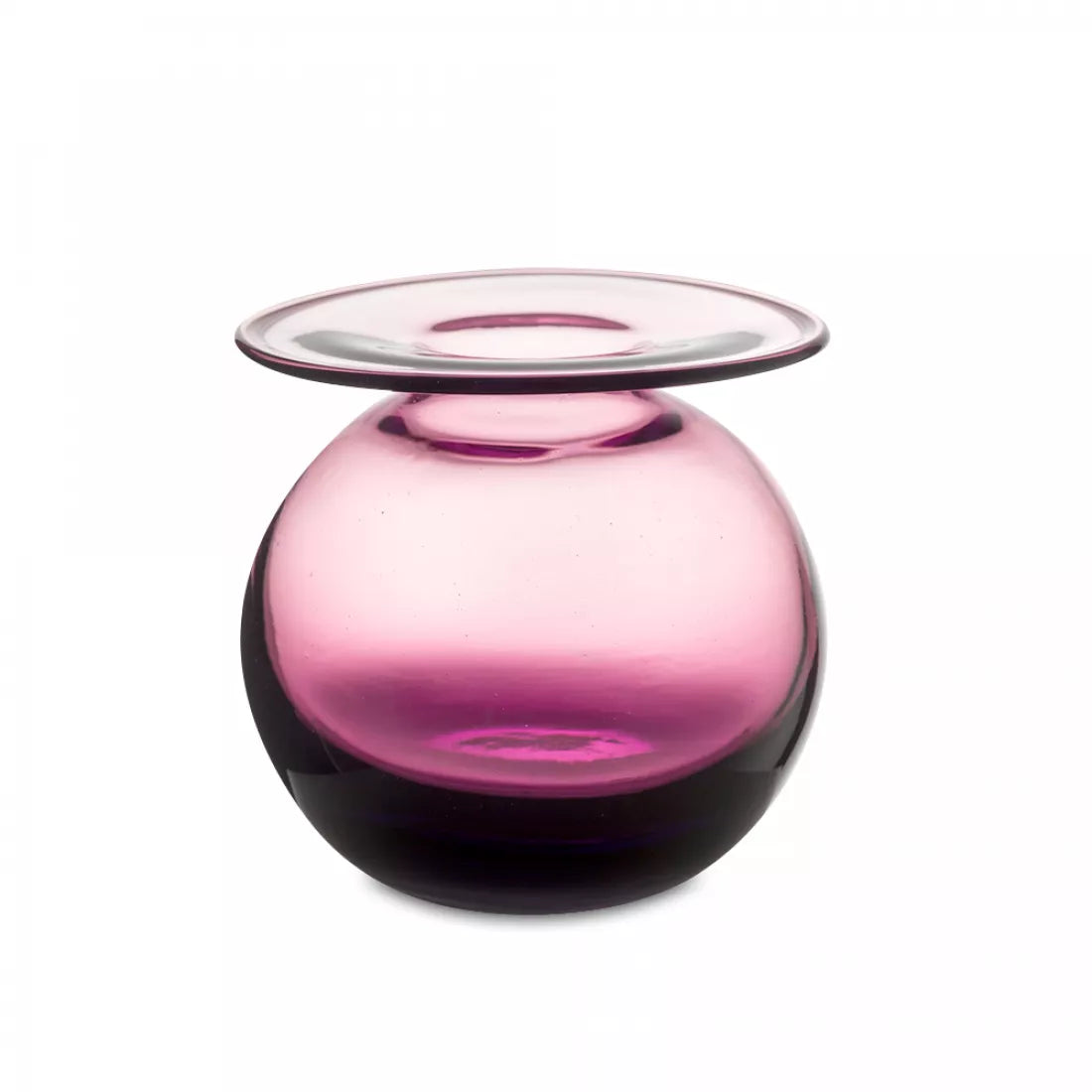 TETE A TETE VASE 11CM.AMETHYST