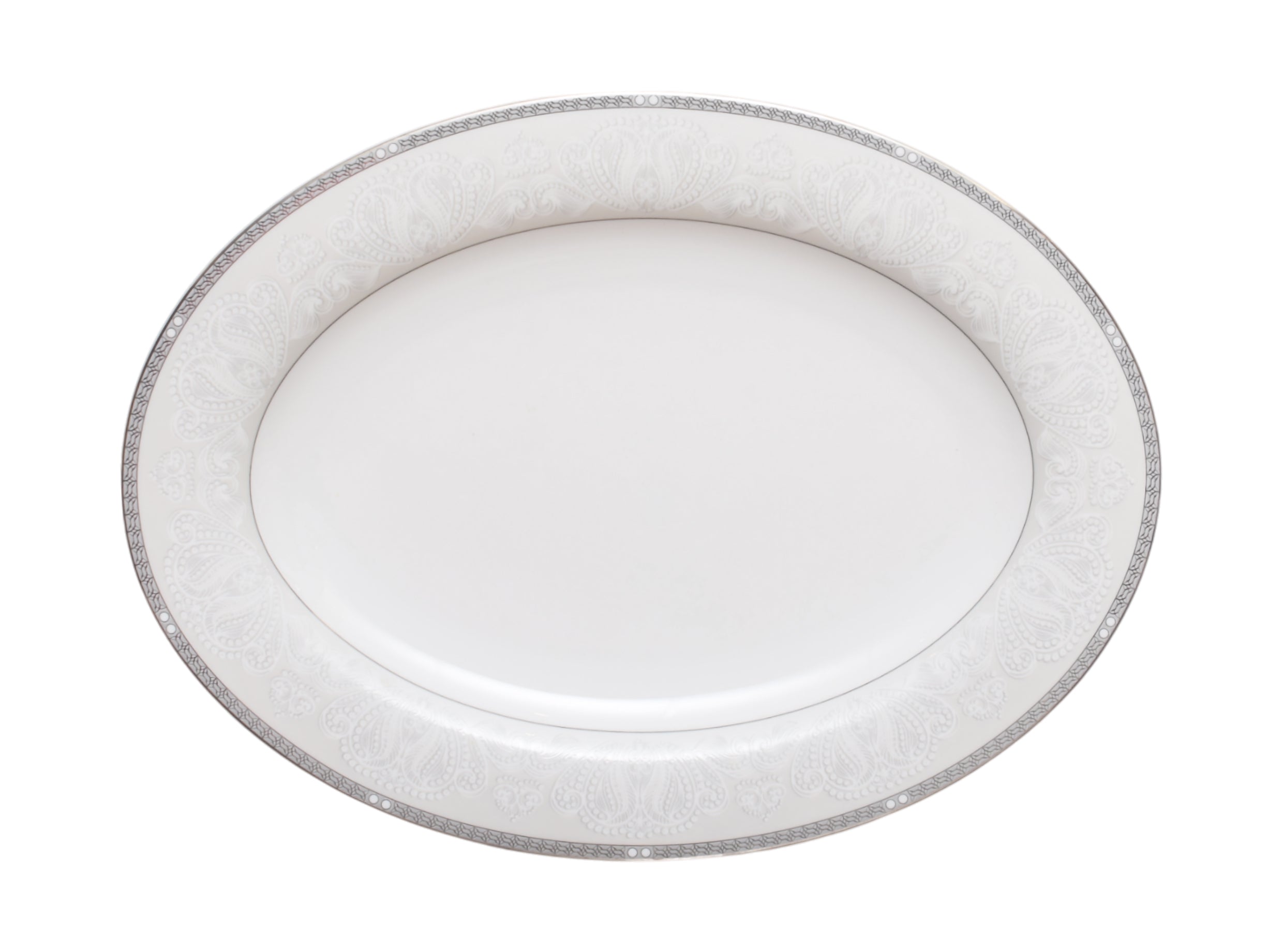 Oval Plater23.5X31.5 Cm.BL