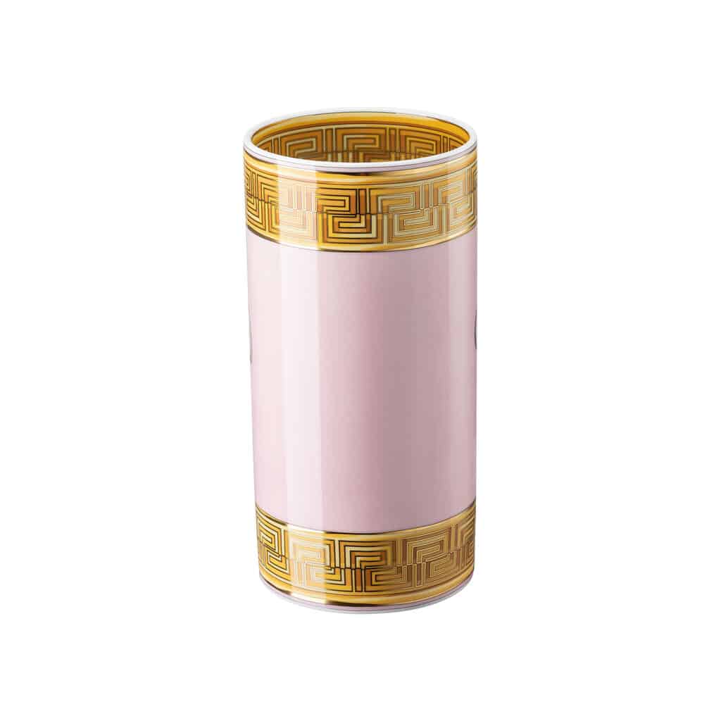 Versace Medusa Amplified Pink Coin Vase 24 cm
