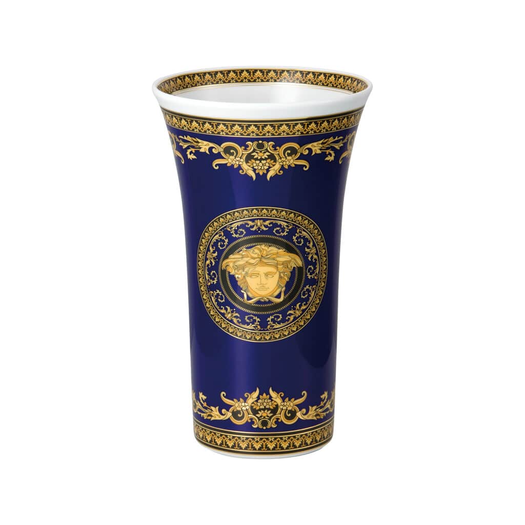 Medusa blau Vase 26 cm