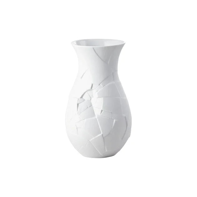 Rosenthal Vase of Phases White Matte Porcelain Vase by Studio Dror 21.2cm