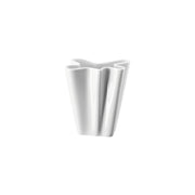 Rosenthal Flux White Porcelain Vase with Sculptural Flowing Design 14.7cm