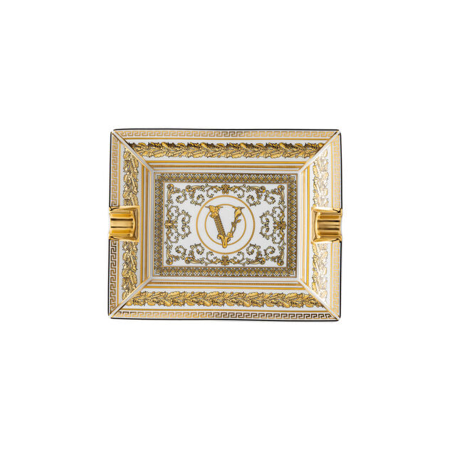 Virtus Gala White Ashtray 16cm