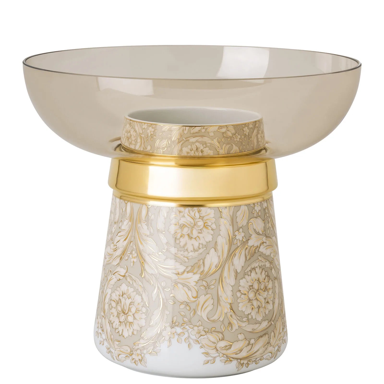 BAROCCO Beige Vase lower part Only 22 cm