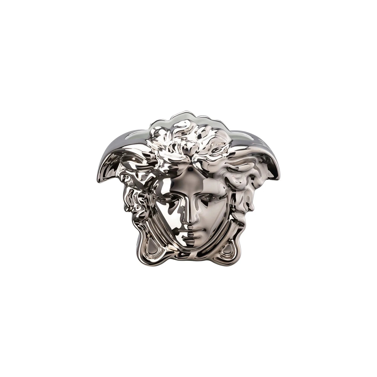Medusa Grande Silver Vase 15cm