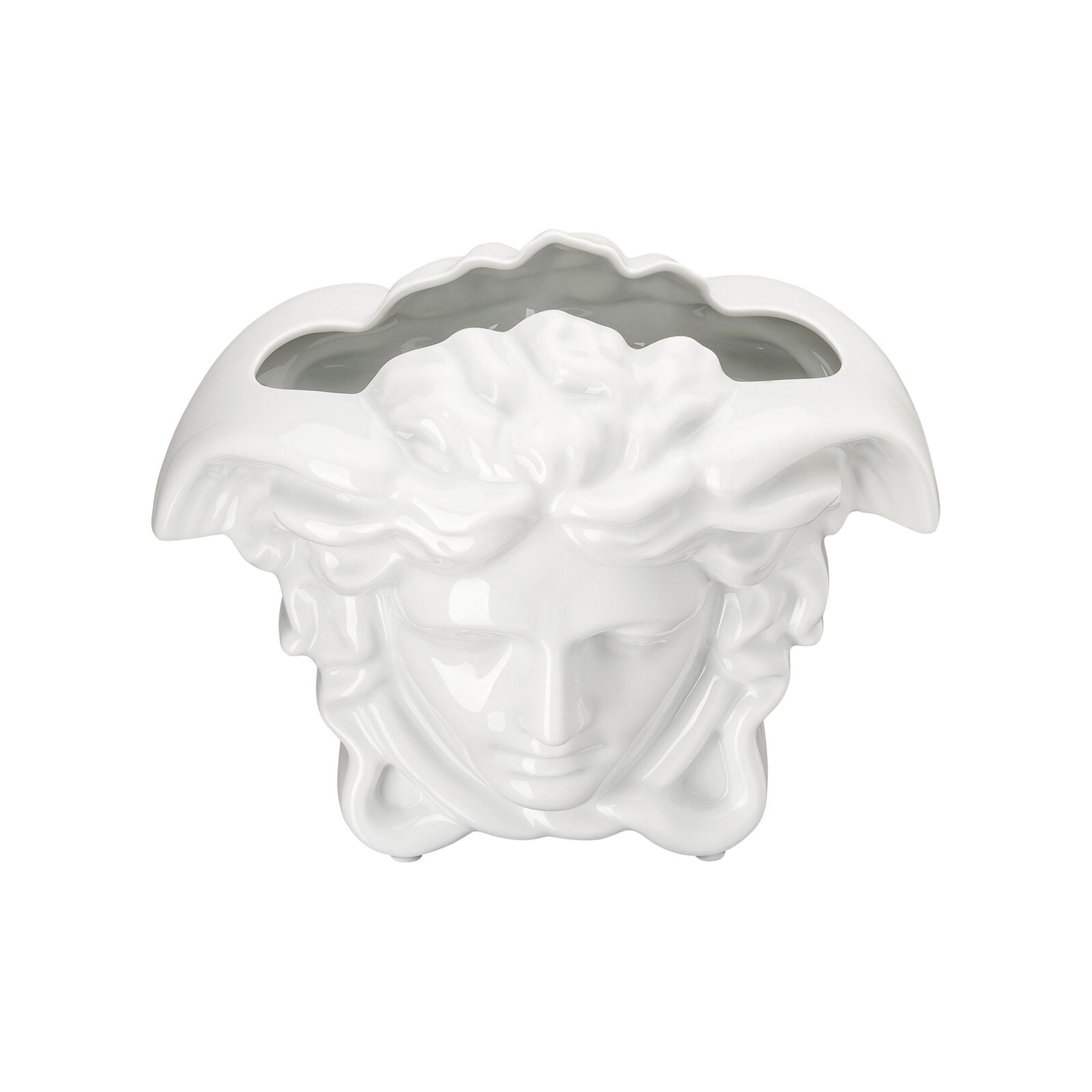 Medusa Grande White Vase 21 cm