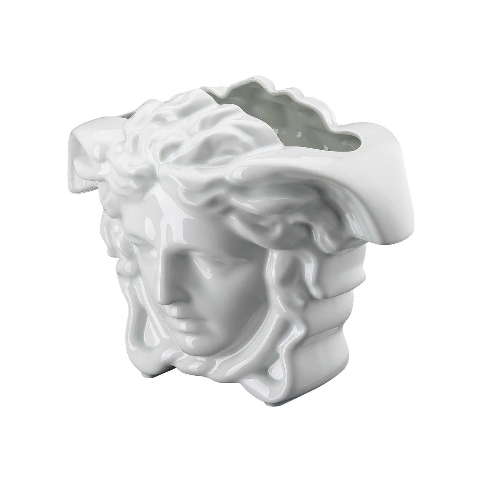 Medusa Grande White Vase 21 cm