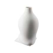 Luxury Rosenthal Sirop Weiss Matt White Vase 28 cm â€“ Designer Porcelain Home DÃ©cor