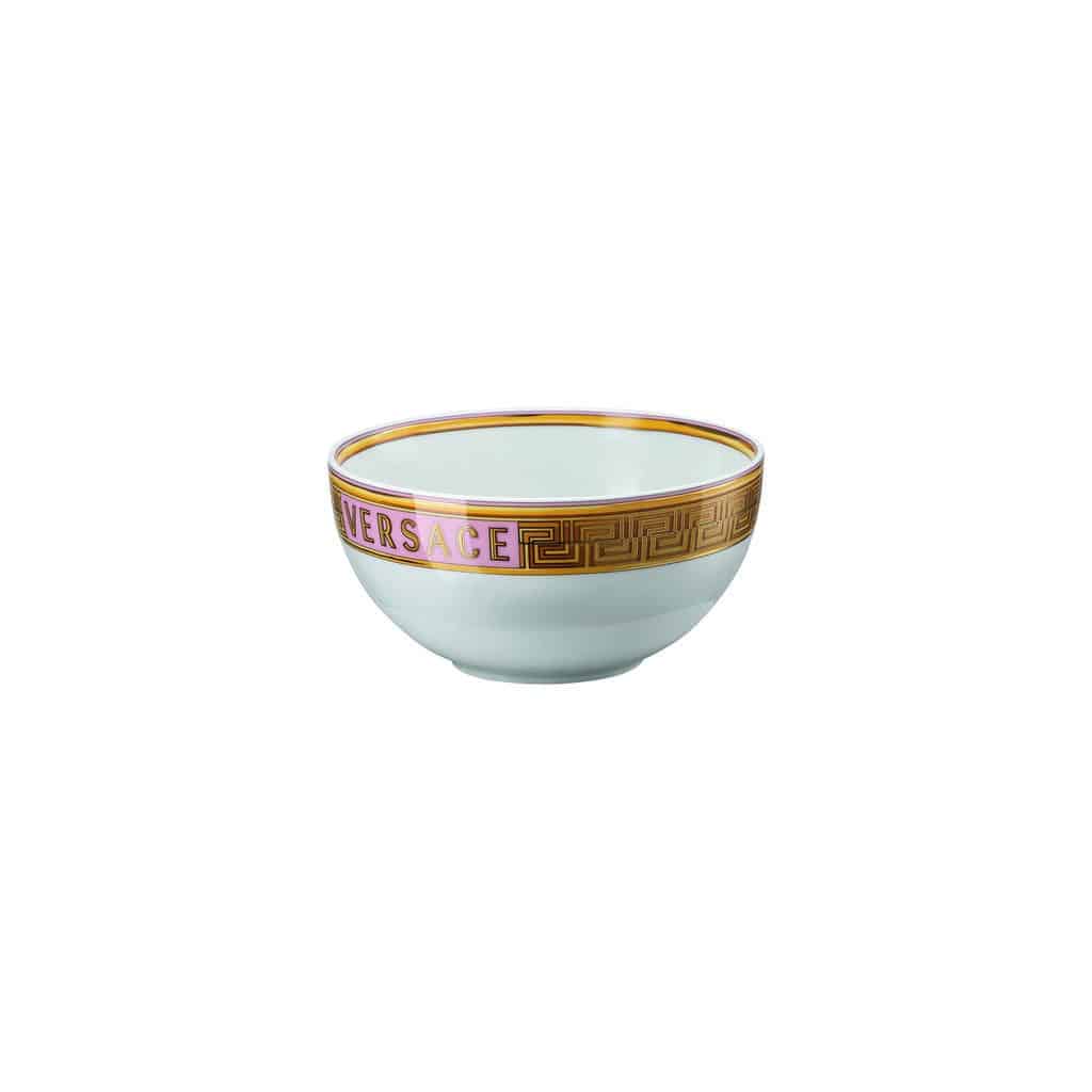 Versace Medusa Amplified Pink Coin Soup Bowl 15 cm