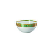 Versace Medusa Amplified Green Coin Soup Bowl â€“ 15.5 cm Luxury Porcelain