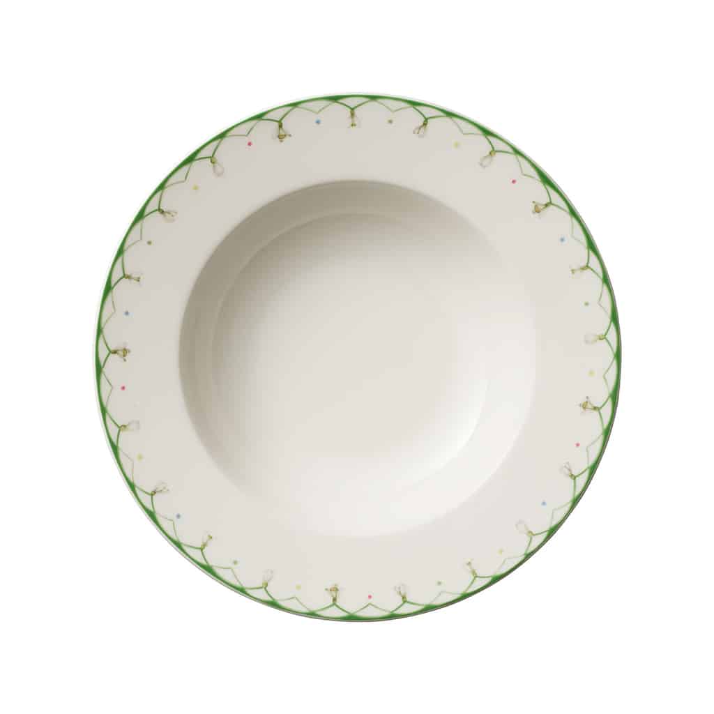 Colourf.Spring Deep plate 25cm