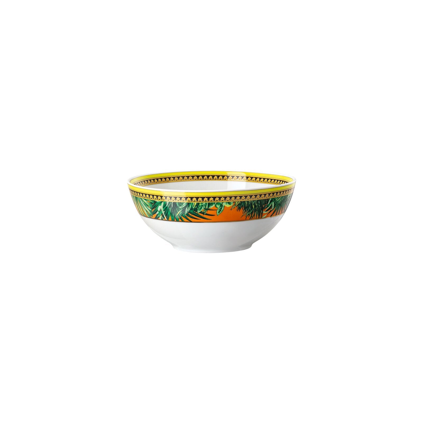 Versace Jungle Animalier Cereal Bowl 15 cm â€“ Luxury Multicolor Porcelain Tableware