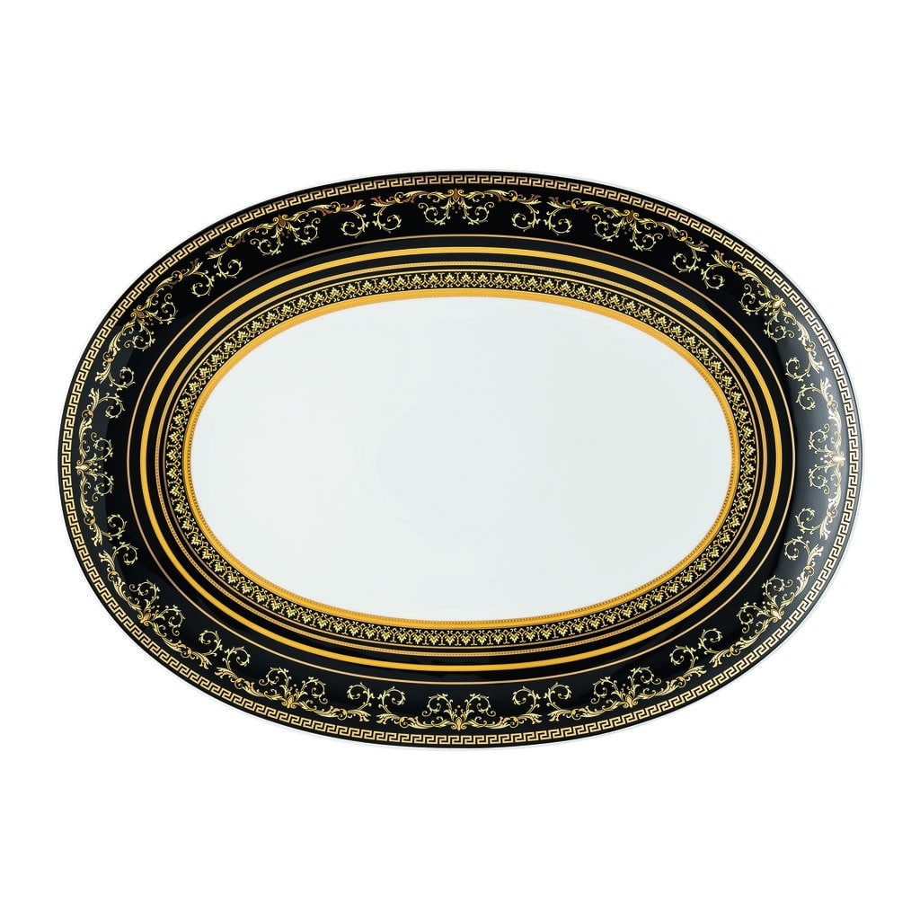 Virtus Gala Black Platter 38cm