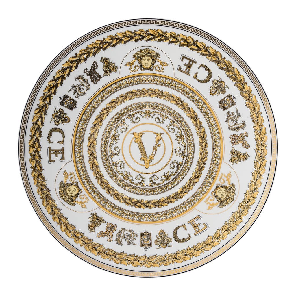 Virtus Gala White Plate 33 cm