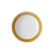 Luxury Pink Coin Deep Plate 22cm â€“ Versace Medusa Amplified Porcelain