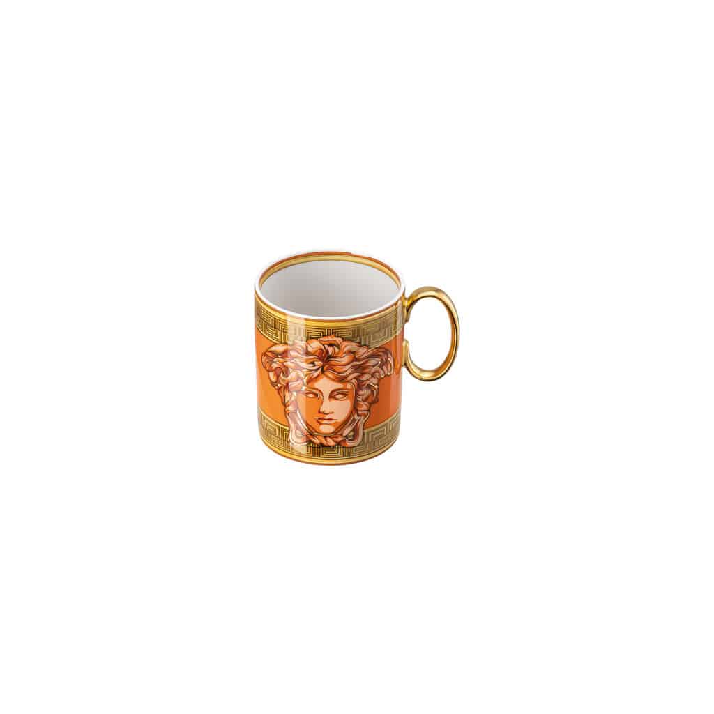 Versace Medusa Amplified Orange Coin Mug 300 ml