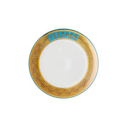 Versace Medusa Amplified Blue Coin Plate 21 cm â€“ Luxury Porcelain Coup Plate