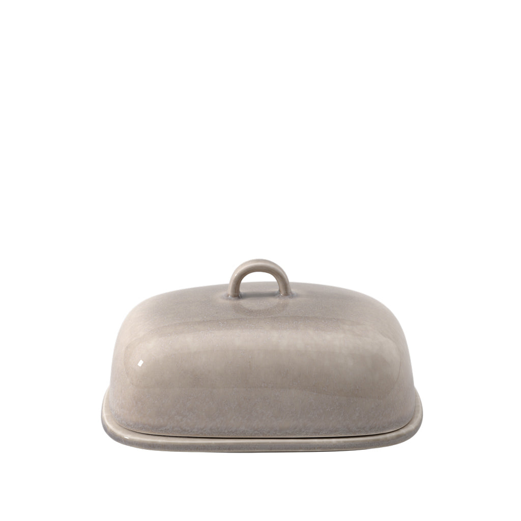 Villeroy &â€¯Boch Perlemor Home beige porcelain covered butterdish