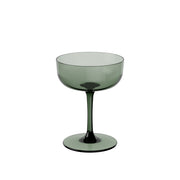 Villeroy & Boch Like Sage luxury champagne bowl set 2 pcs crystal sage green 120 ml