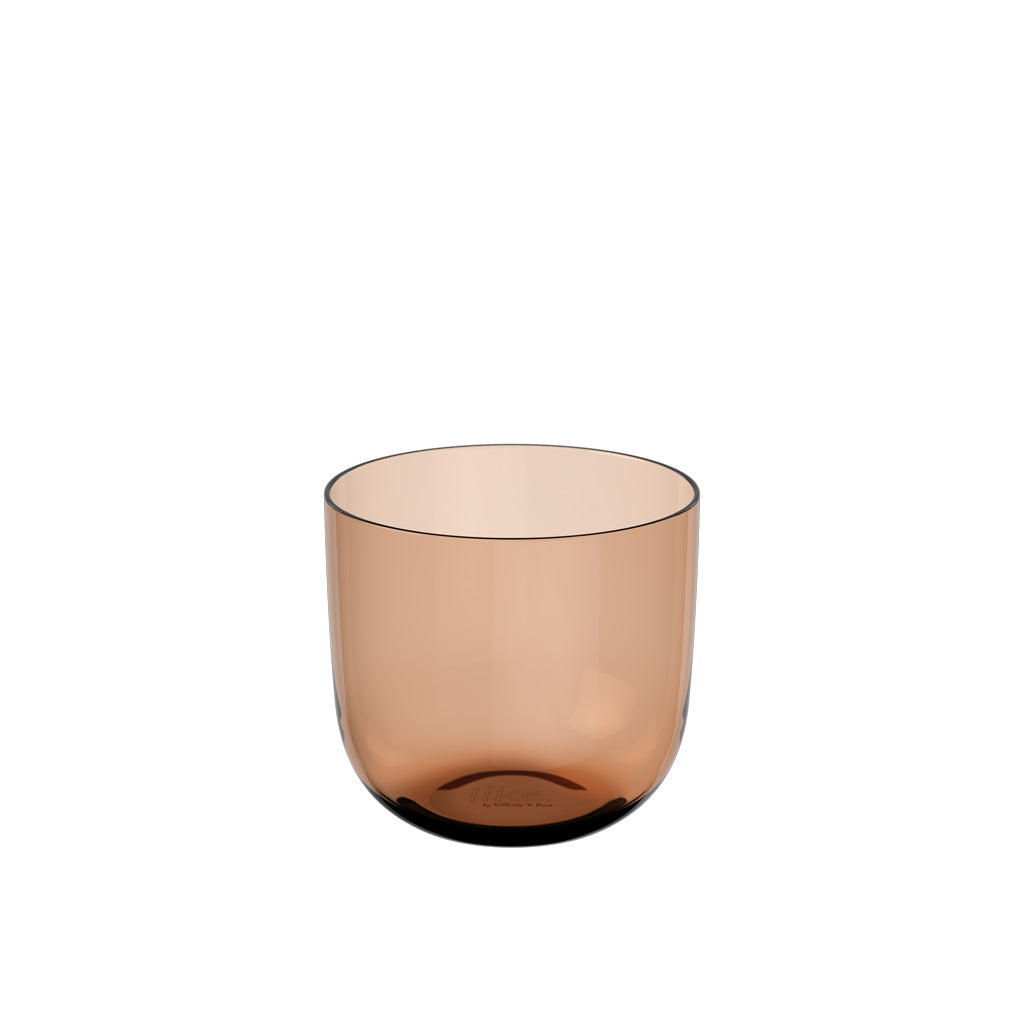 Villeroy & Boch Like Clay luxury crystal water glass set 2 pcs clay brown 200ml