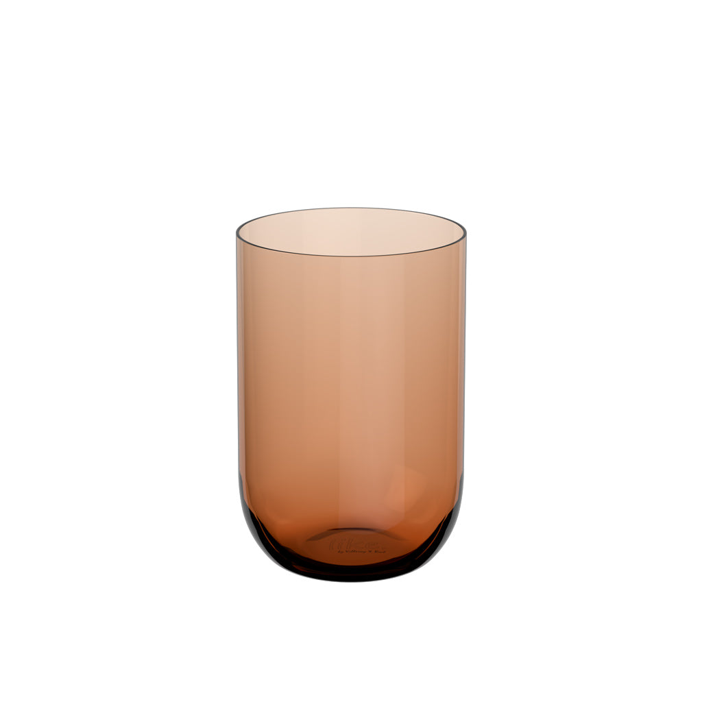 Villeroy & Boch Like Clay luxury longdrink glass set 2 pcs clay color 380ml