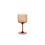 Villeroy & Boch Like Clay luxury crystal wine goblet set 2 pcs clay brown 200ml
