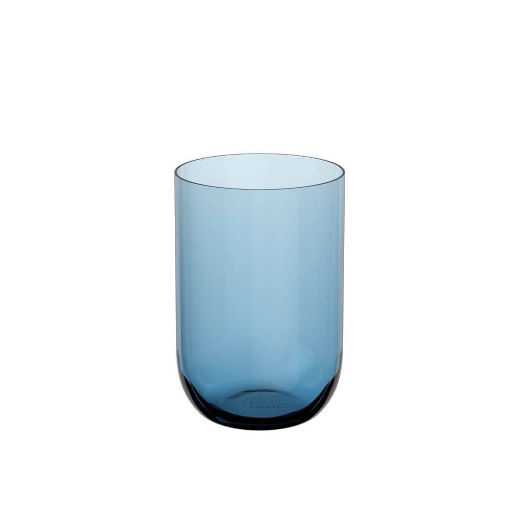 Villeroy & Boch Like Ice luxury longdrink glass set 2 pcs blue crystal 380ml