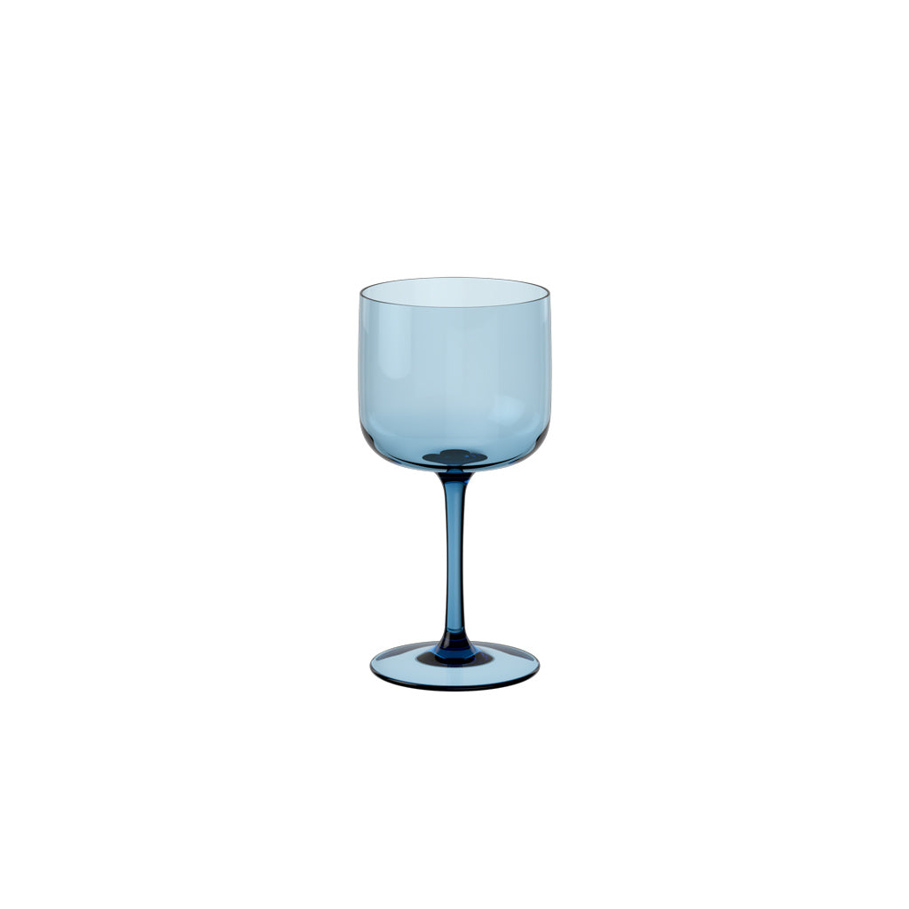 Villeroy & Boch Like Ice luxury wine goblet set 2 pcs blue crystal 200ml