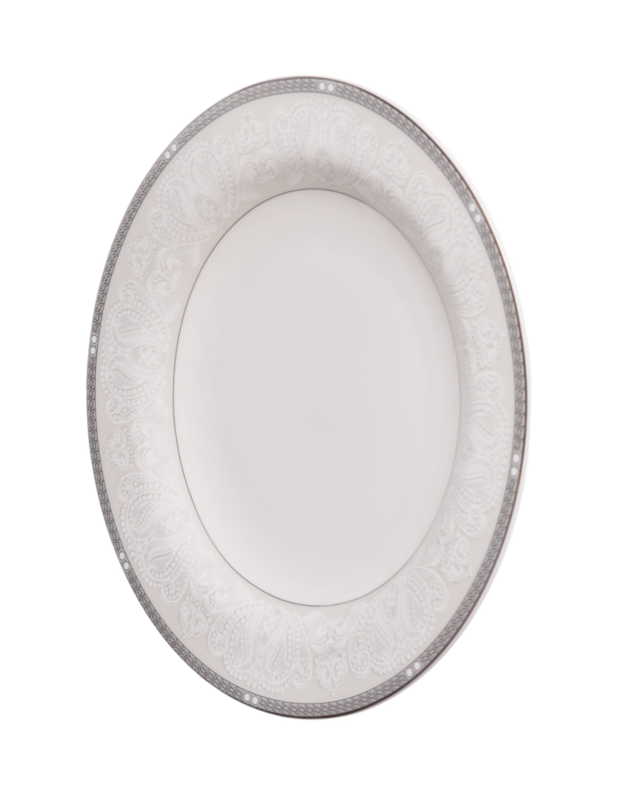 Round Flat Plate21.0 Cm.BL