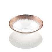 ORIZZONTE BOWL 25CM CLEAR GOLD