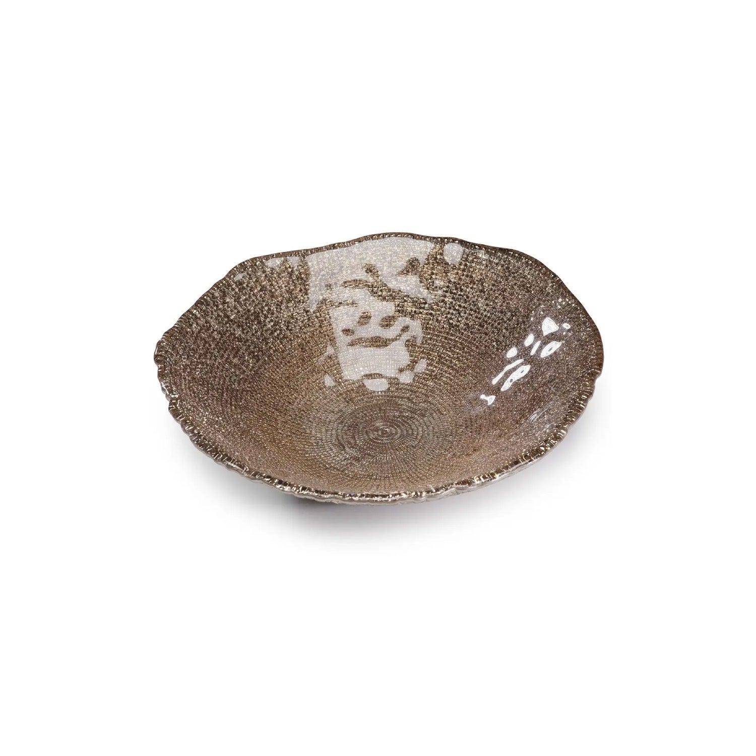 IVV Diamante Bowl 33 cm - Hazelnut Chrome
