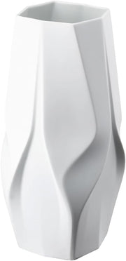 Rosenthal Weave White Porcelain Vase - 34.5 cm