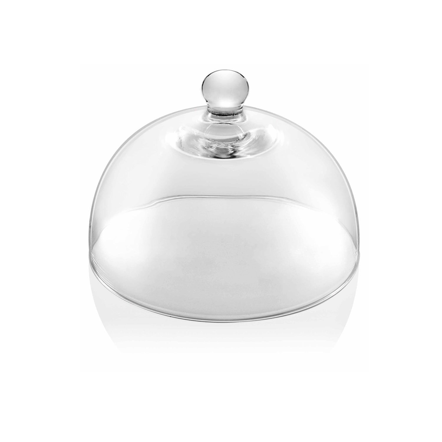 Luxury IVV Orizzonte Dome 28â€¯cm Clear Glass Bell