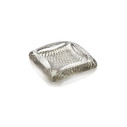 IVV Divina 18x18 CM Luxury Beige Glass Ashtray â€“ Made in Italy