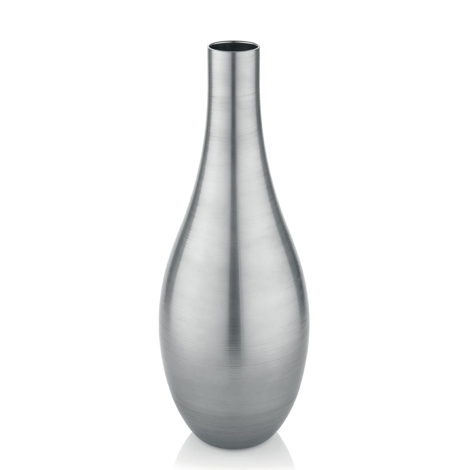 IVV Bombay Vase 55â€¯cm platinum decoration luxury Italian glass vase
