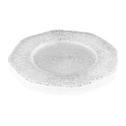 DiamantÃ© transparent glass underplate Ã˜â€¯34â€¯cm luxury charger plate by IVV