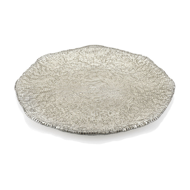 PLATTER CM37 BEIGE/CHROME