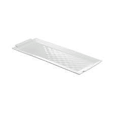 BOMBAY RECT.TRAY 43X15CM White