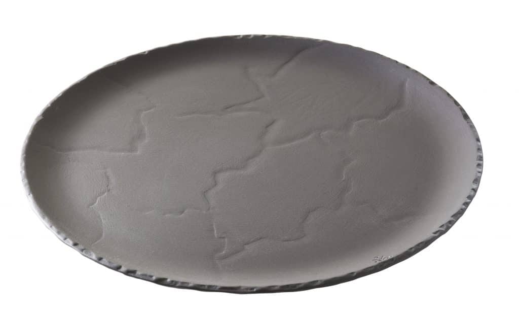 BASALT ROUND PLATE 28.5CM Matt