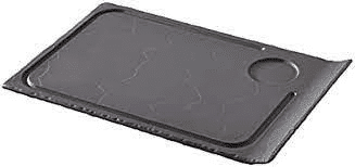 BASALT STEAK PLATE CURVED EDGE