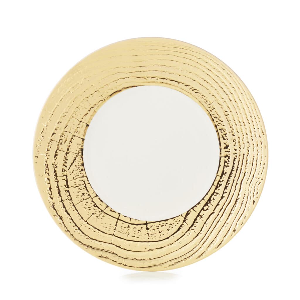 ARBORESCENCE PLATE 31CM Gold
