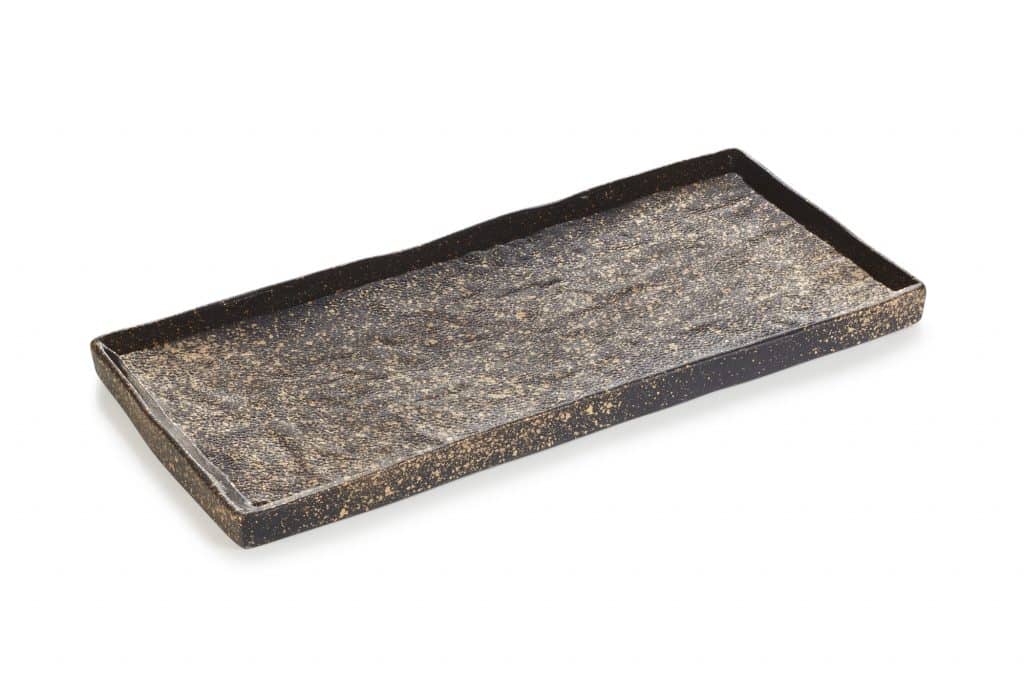 SOLSTICE RECT PLATE 30CM Gold